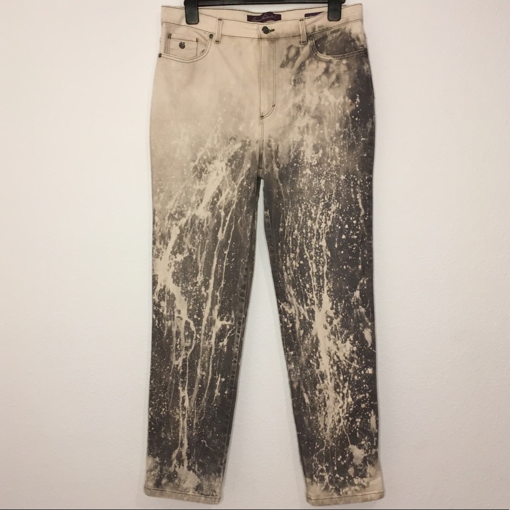 [SOLD] Speckle bleached Gloria Vanderbilt Jeans